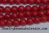 CMJ107 15.5 inches 6mm round Mashan jade beads wholesale