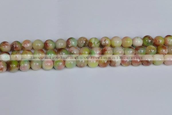 CMJ1077 15.5 inches 10mm round jade beads wholesale