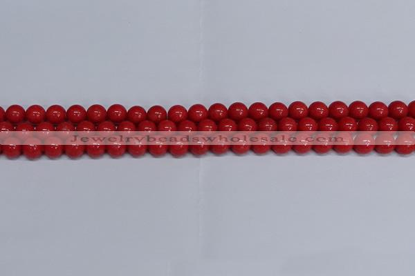 CMJ108 15.5 inches 8mm round Mashan jade beads wholesale