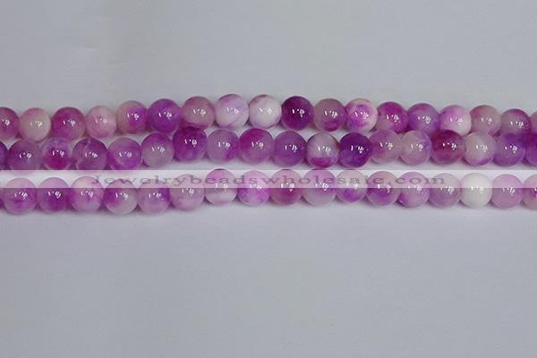 CMJ1096 15.5 inches 8mm round jade beads wholesale