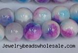 CMJ1116 15.5 inches 8mm round jade beads wholesale