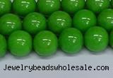 CMJ116 15.5 inches 10mm round Mashan jade beads wholesale