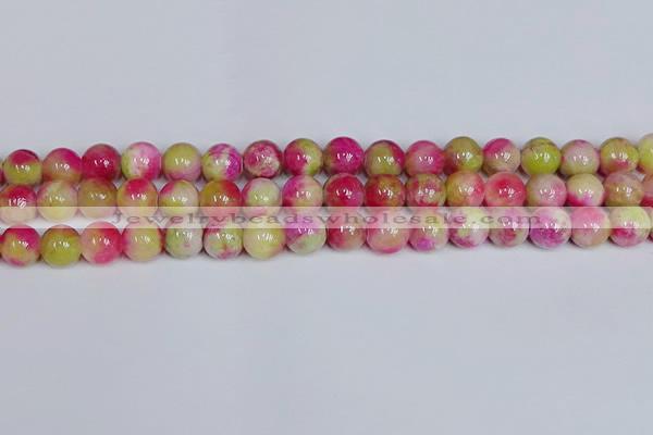 CMJ1161 15.5 inches 8mm round jade beads wholesale