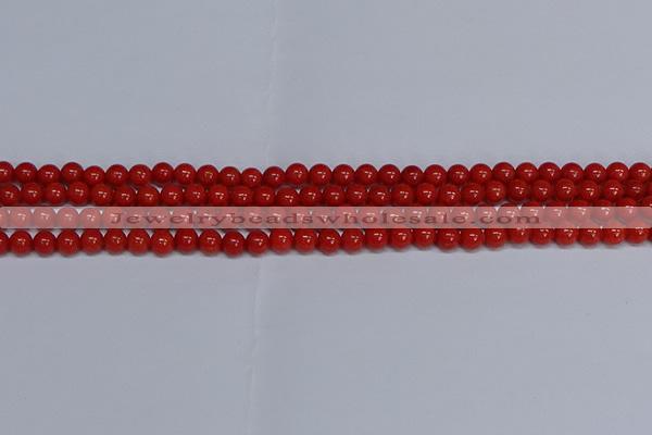CMJ121 15.5 inches 6mm round Mashan jade beads wholesale