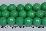 CMJ129 15.5 inches 8mm round Mashan jade beads wholesale