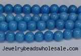 CMJ134 15.5 inches 4mm round Mashan jade beads wholesale