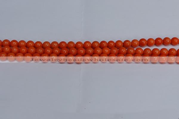 CMJ143 15.5 inches 8mm round Mashan jade beads wholesale