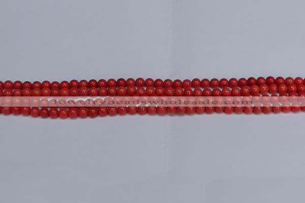 CMJ15 15.5 inches 4mm round Mashan jade beads wholesale