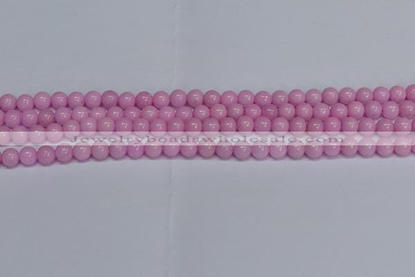 CMJ156 15.5 inches 6mm round Mashan jade beads wholesale