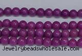 CMJ162 15.5 inches 4mm round Mashan jade beads wholesale
