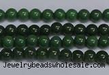 CMJ176 15.5 inches 4mm round Mashan jade beads wholesale