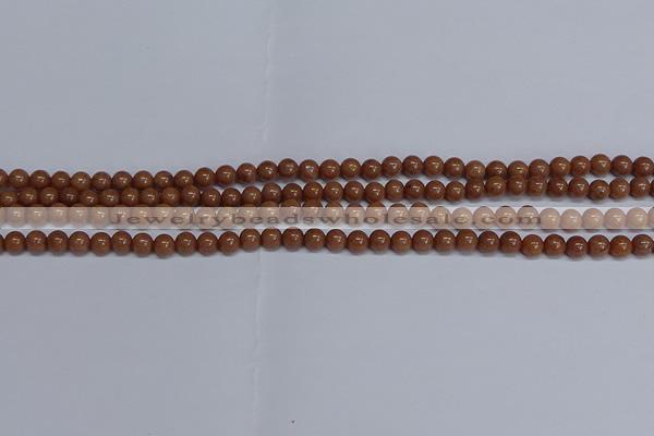CMJ183 15.5 inches 4mm round Mashan jade beads wholesale