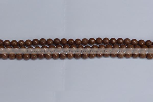 CMJ185 15.5 inches 8mm round Mashan jade beads wholesale