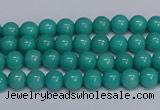 CMJ190 15.5 inches 4mm round Mashan jade beads wholesale