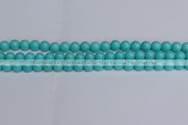 CMJ193 15.5 inches 10mm round Mashan jade beads wholesale