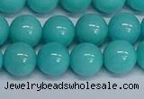 CMJ194 15.5 inches 12mm round Mashan jade beads wholesale