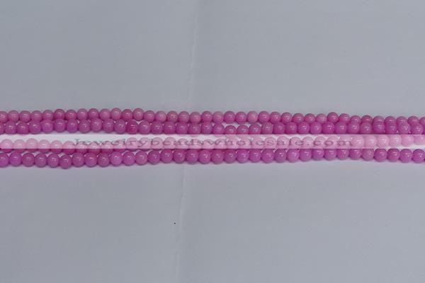 CMJ204 15.5 inches 4mm round Mashan jade beads wholesale