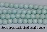 CMJ211 15.5 inches 4mm round Mashan jade beads wholesale