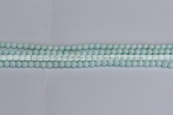 CMJ212 15.5 inches 6mm round Mashan jade beads wholesale