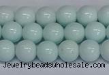 CMJ214 15.5 inches 10mm round Mashan jade beads wholesale