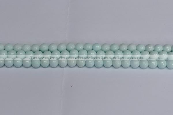 CMJ214 15.5 inches 10mm round Mashan jade beads wholesale