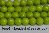 CMJ219 15.5 inches 6mm round Mashan jade beads wholesale