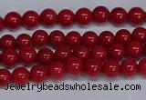 CMJ22 15.5 inches 4mm round Mashan jade beads wholesale
