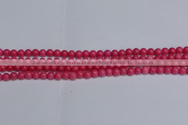 CMJ233 15.5 inches 6mm round Mashan jade beads wholesale