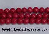 CMJ239 15.5 inches 4mm round Mashan jade beads wholesale