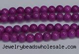 CMJ253 15.5 inches 4mm round Mashan jade beads wholesale