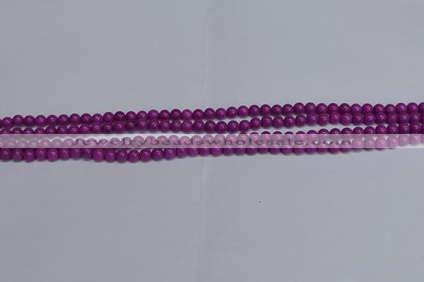 CMJ253 15.5 inches 4mm round Mashan jade beads wholesale