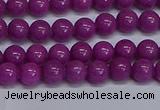 CMJ254 15.5 inches 6mm round Mashan jade beads wholesale
