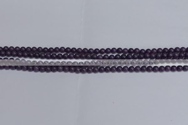 CMJ260 15.5 inches 4mm round Mashan jade beads wholesale