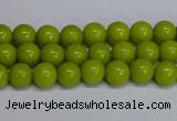 CMJ268 15.5 inches 6mm round Mashan jade beads wholesale