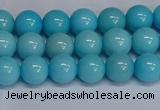 CMJ276 15.5 inches 8mm round Mashan jade beads wholesale
