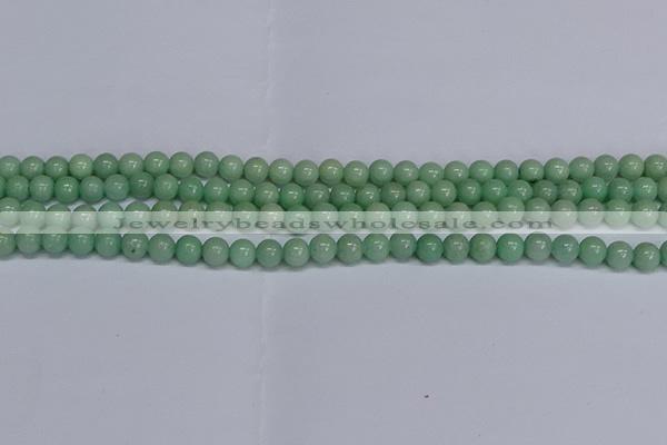 CMJ282 15.5 inches 6mm round Mashan jade beads wholesale