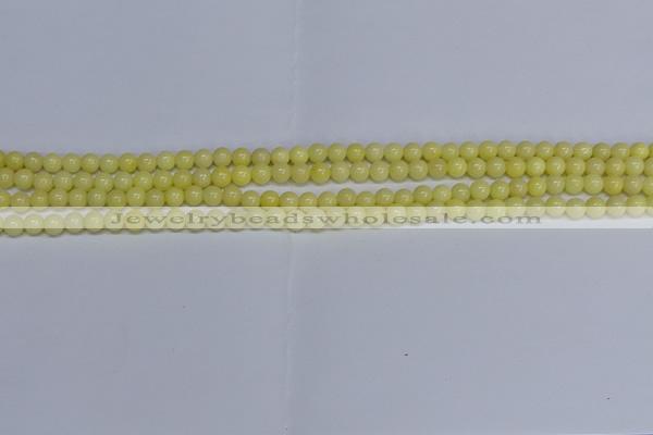 CMJ295 15.5 inches 4mm round Mashan jade beads wholesale