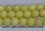 CMJ297 15.5 inches 8mm round Mashan jade beads wholesale