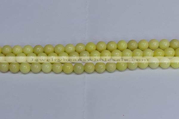 CMJ299 15.5 inches 12mm round Mashan jade beads wholesale