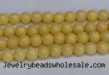 CMJ302 15.5 inches 4mm round Mashan jade beads wholesale