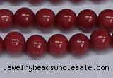 CMJ319 15.5 inches 10mm round Mashan jade beads wholesale