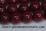 CMJ33 15.5 inches 12mm round Mashan jade beads wholesale