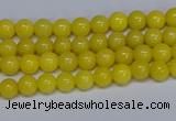 CMJ36 15.5 inches 4mm round Mashan jade beads wholesale