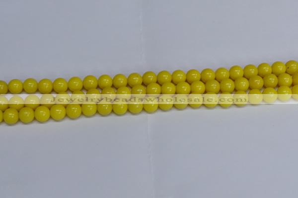 CMJ38 15.5 inches 8mm round Mashan jade beads wholesale