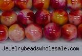CMJ403 15.5 inches 10mm round rainbow jade beads wholesale
