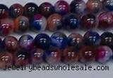 CMJ429 15.5 inches 6mm round rainbow jade beads wholesale