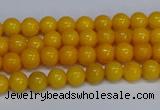 CMJ43 15.5 inches 4mm round Mashan jade beads wholesale