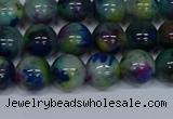 CMJ466 15.5 inches 10mm round rainbow jade beads wholesale