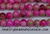 CMJ548 15.5 inches 6mm round rainbow jade beads wholesale