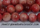 CMJ557 15.5 inches 10mm round rainbow jade beads wholesale